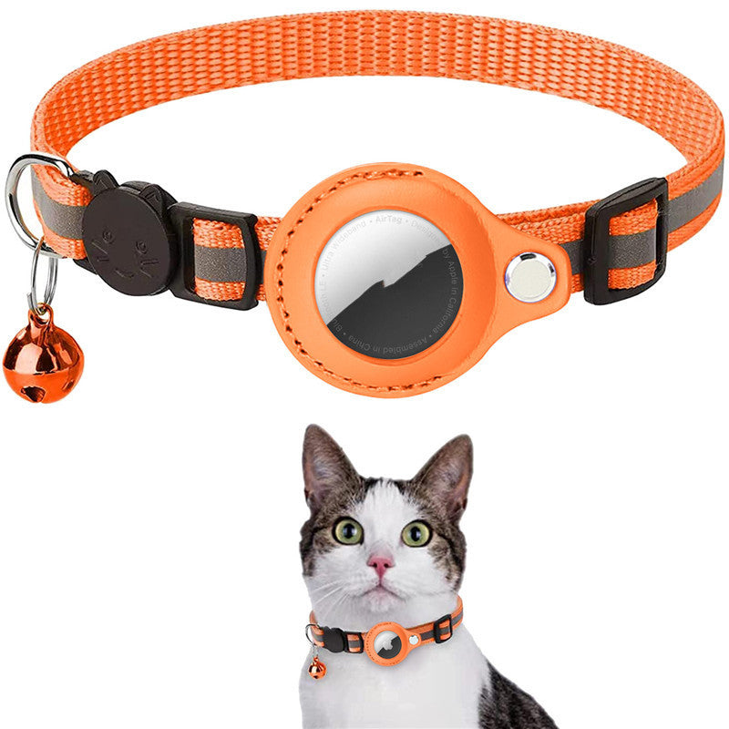 Reflective Waterproof AirTag Pet Collar Holder Case CJGX159744109IR