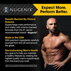 Nugenix Total-T Supplement for Men, 180 Count