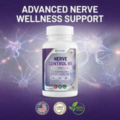 Nerve Control 911 - Natural Plant Based Nerve Health Supplement