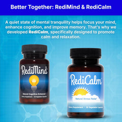 RediMind – Natural Brain Booster & Memory Support (Vegan, 30 Capsules)