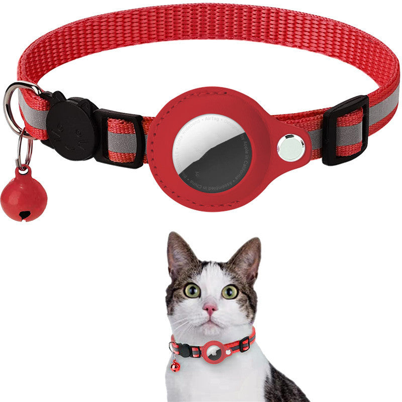 Reflective Waterproof AirTag Pet Collar Holder Case CJGX159744109IR