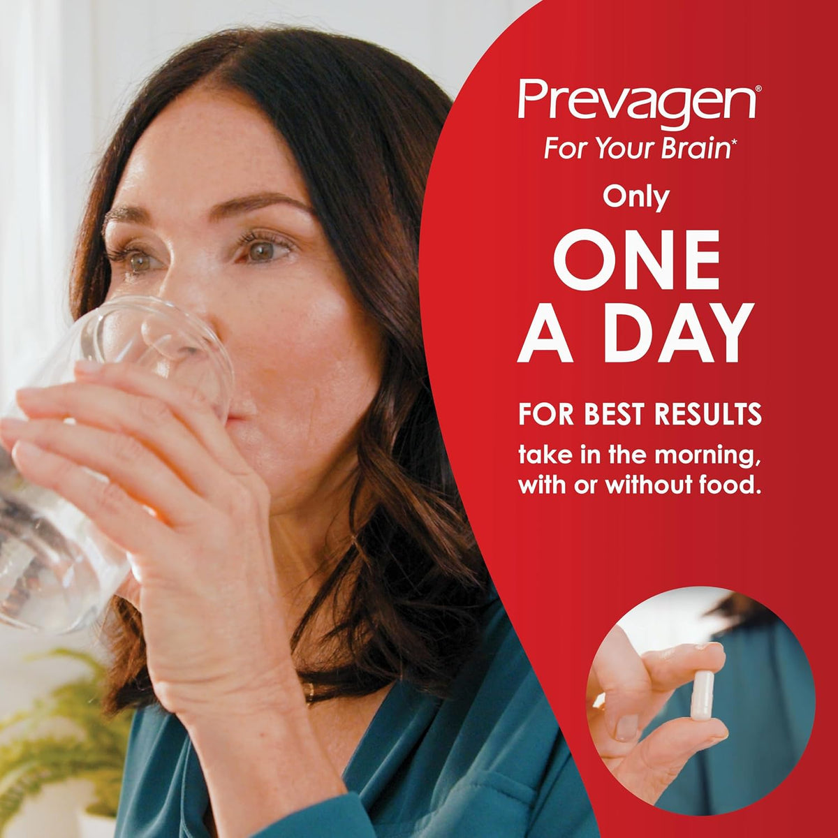 Prevagen Extra Strength Supplement Capsules with Pill Minder