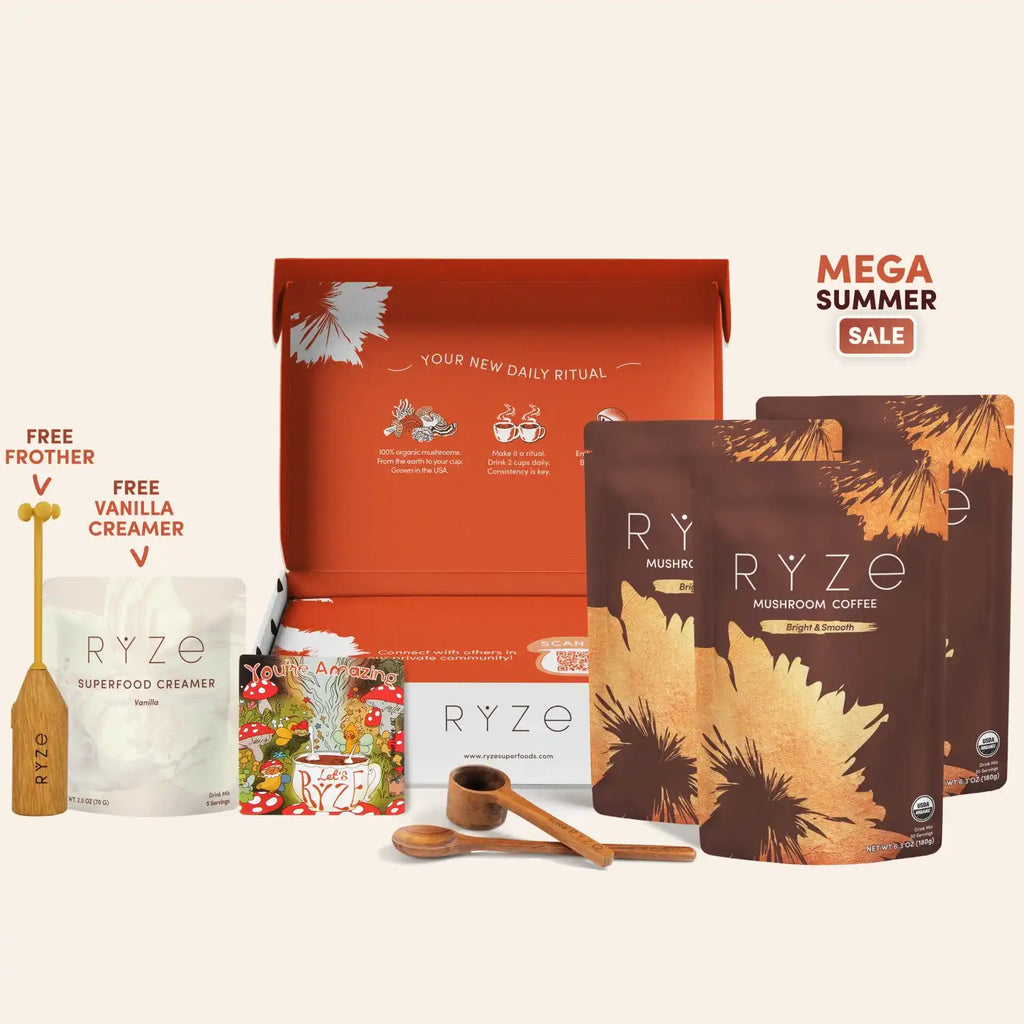 RYZE Mushroom Coffee (90 Servings)