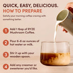 RYZE Mushroom Coffee (90 Servings)