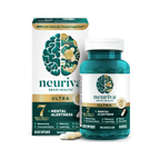 NEURIVA Ultra Brain Supplements for Memory and Focus 60 Count Capsules