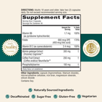 NEURIVA Ultra Brain Supplements for Memory and Focus 60 Count Capsules