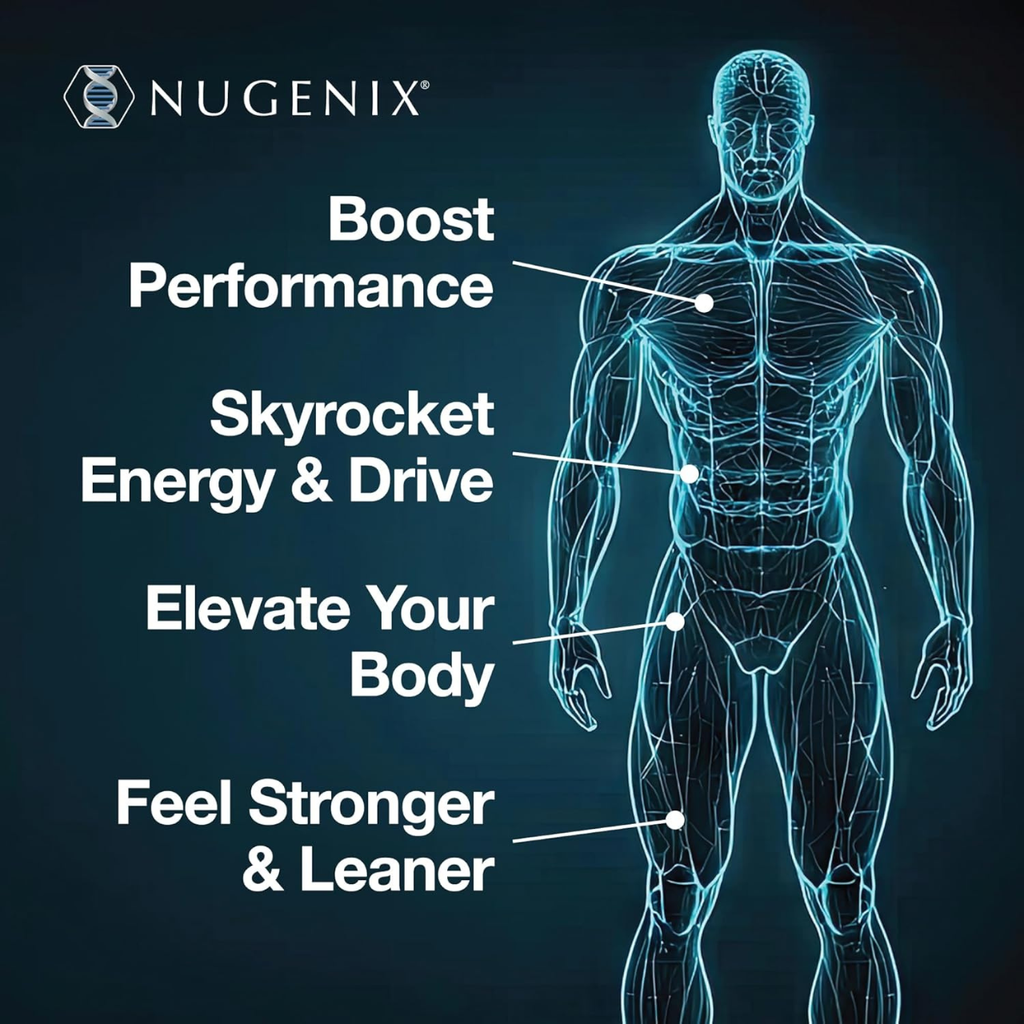 Nugenix Total-T Supplement for Men, 180 Count
