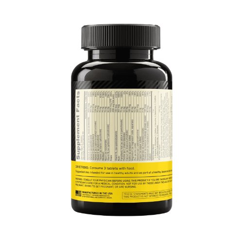 Men's Multivitamin Daily Wellness Supplement Tablets