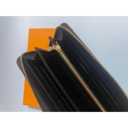 Louis Vuitton Monogram Multicolor Takashi Murakami Zippy Wallet Black