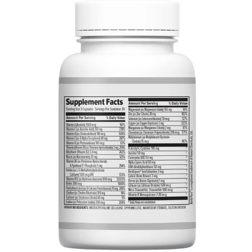 Men's Methylated Multivitamin Capsules 90 Count