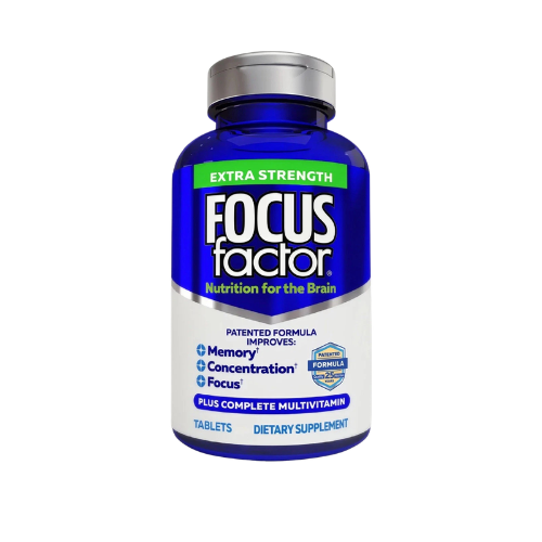 Focus Factor Adults Extra Strength Brain Supplement Tablets 120ct