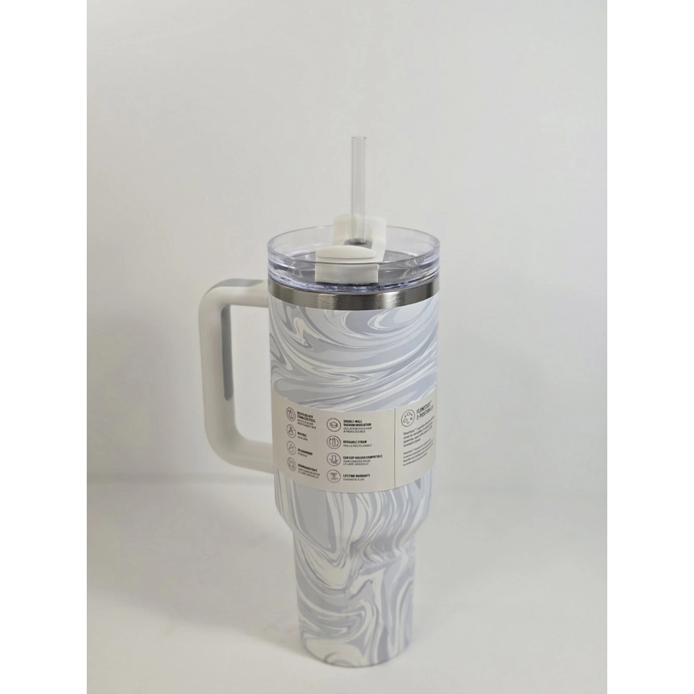 Stanley Adventure Quencher H2.0 FlowState Tumbler Polar Swirl 1.18L