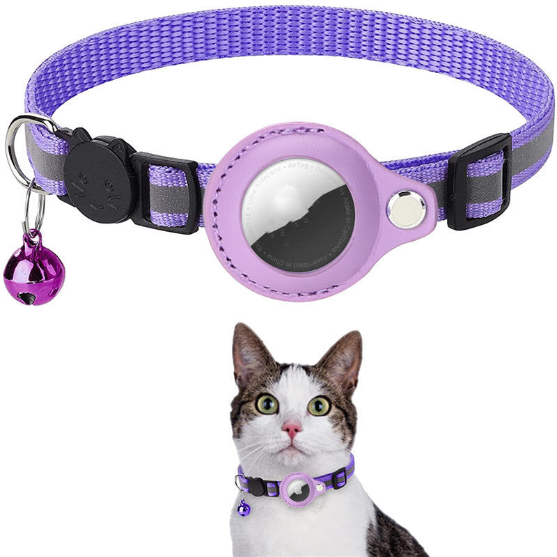Reflective Waterproof AirTag Pet Collar Holder Case CJGX159744109IR