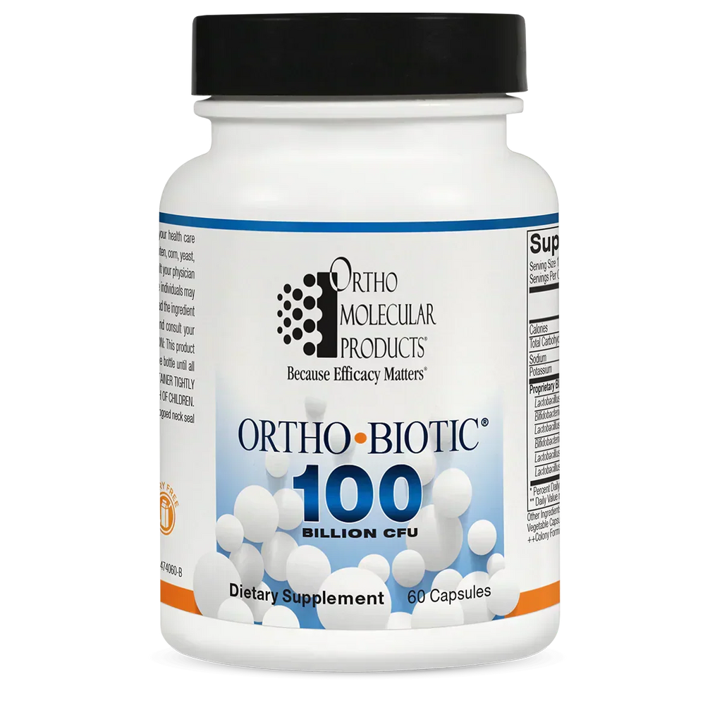 Ortho Biotic Probiotic Digestive Gut Health Capsules 60-Count