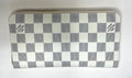 Women's Louis Vuitton Damier Azur Zippy Long Wallet