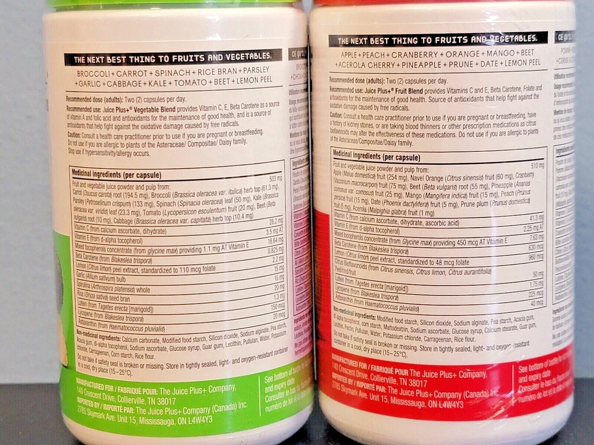 Juice Plus+ ESSENTIALS Fruit & Veg Juice Powders