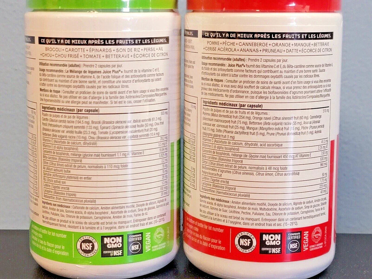 Juice Plus+ ESSENTIALS Fruit & Veg Juice Powders