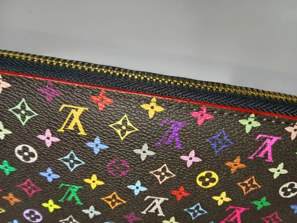 Louis Vuitton Takashi Murakami Monogram Multicolor Zippy Long Wallet