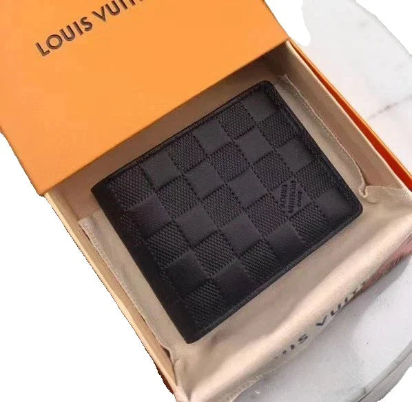 Louis Vuitton Multiple Damier Infini Leather Men Wallet Black