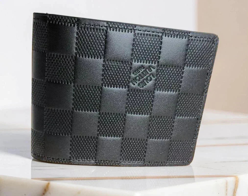 Louis Vuitton Multiple Damier Infini Leather Men Wallet Black