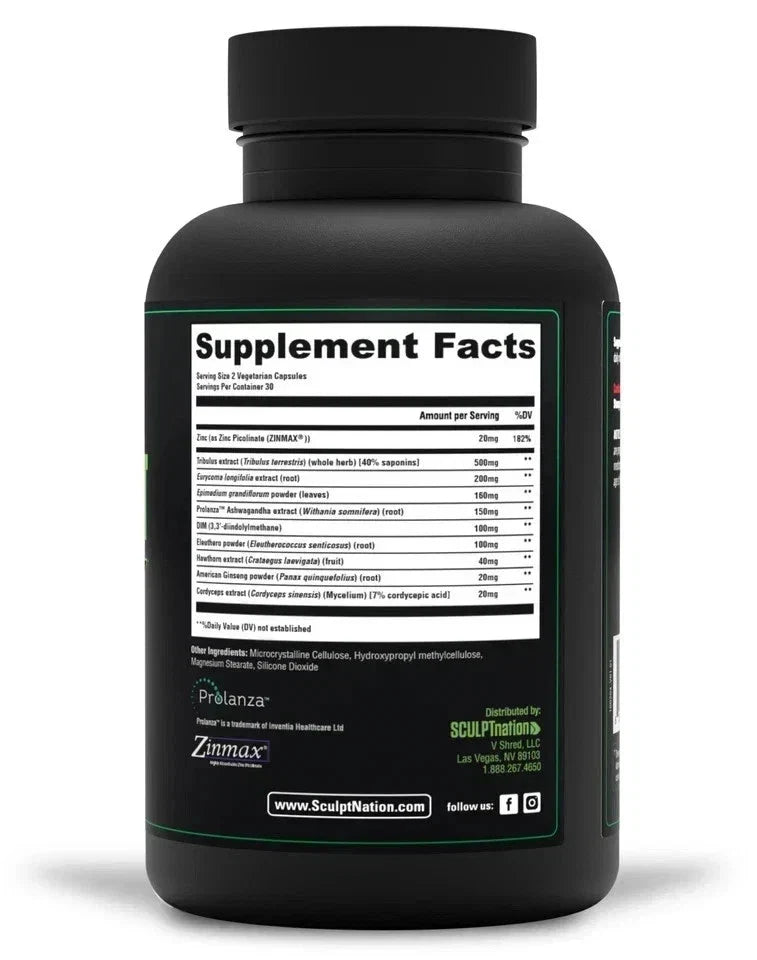 Sculpt Nation Test Boost Max Men Testosterone Support Supplement