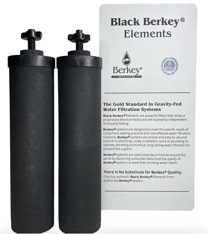 Berkey Authentic Black BB9-2 Water Replacement Filters 2 Pack
