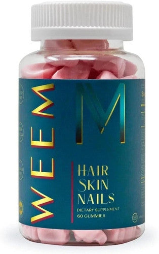 Velora WEEM Hair Skin and Nails Vegan Biotin Gummies